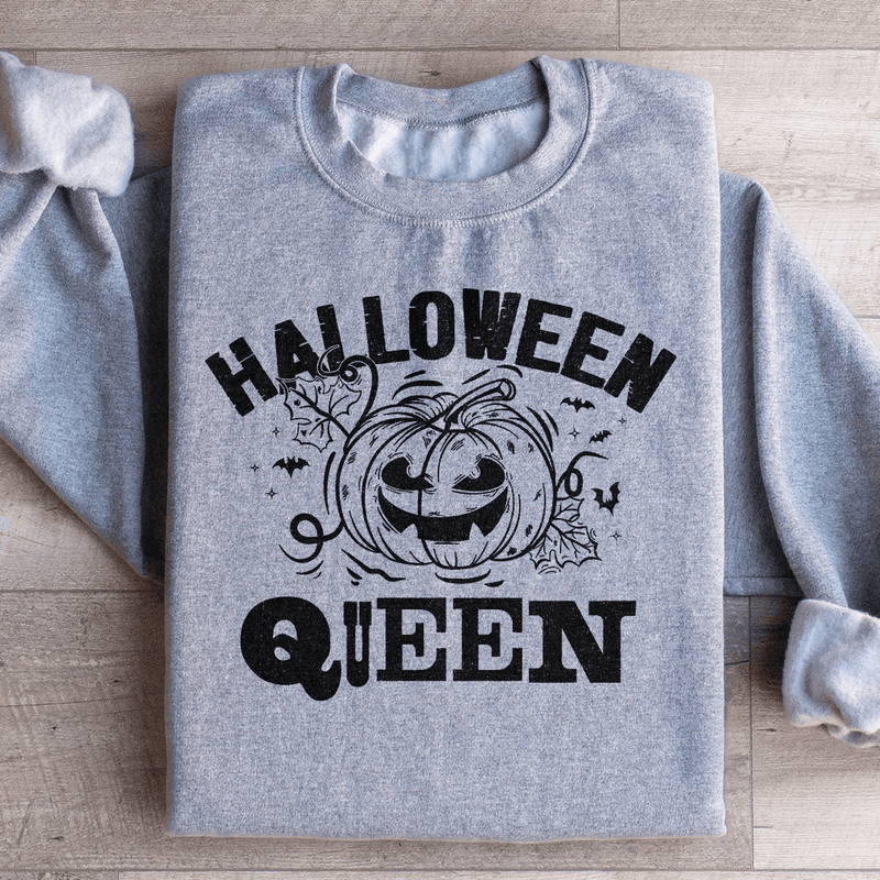 Halloween Queen Sweatshirt Sport Grey / S Peachy Sunday T-Shirt