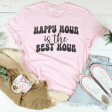 Happy Hour Is The Best Hour Tee Pink / S Peachy Sunday T-Shirt