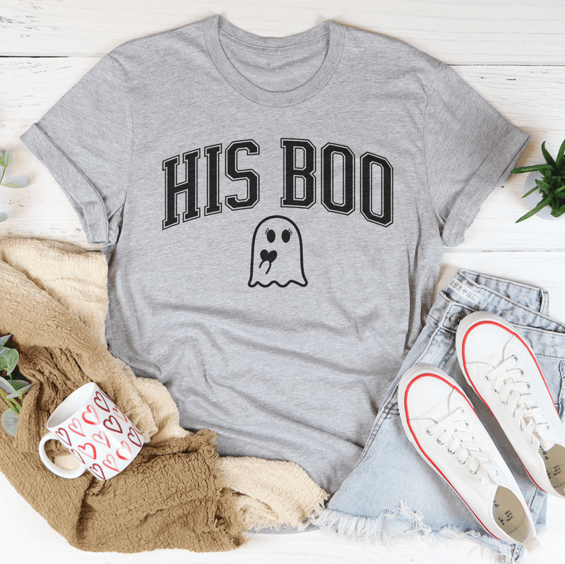 His Boo Her Boo Tee Athletic Heather / S Peachy Sunday T-Shirt