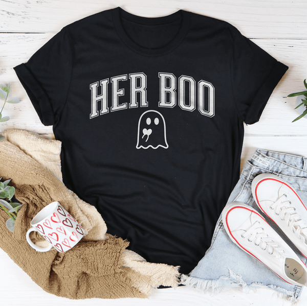 His Boo Her Boo Tee Black Heather / S Peachy Sunday T-Shirt