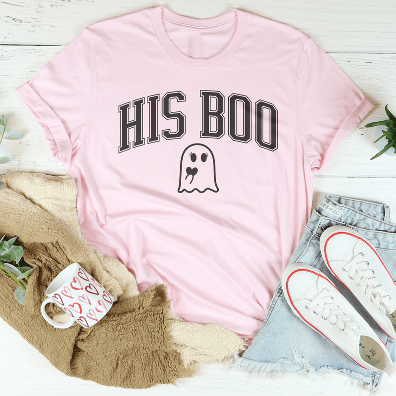 His Boo Her Boo Tee Pink / S Peachy Sunday T-Shirt