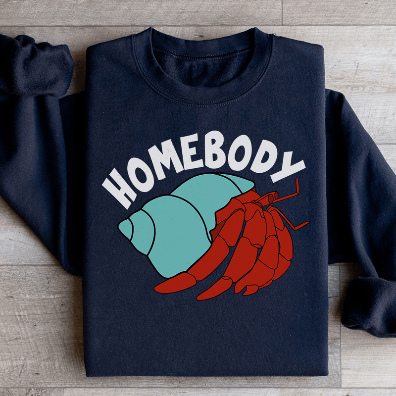 Homebody Sweatshirt Black / S Peachy Sunday T-Shirt