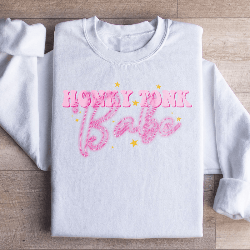 Honky Tonk Babe Sweatshirt White / S Peachy Sunday T-Shirt