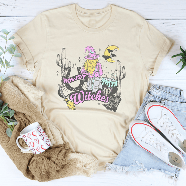 Howdy Witches Tee Peachy Sunday T-Shirt