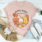 Humpty Dumpty Have A Great Fall Tee Peach / S Printify T-Shirt T-Shirt