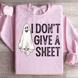 I Don't Give A Sheet Sweatshirt Light Pink / S Peachy Sunday T-Shirt