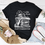 I Like Big Books And I Cannot Lie Tee Black Heather / S Peachy Sunday T-Shirt