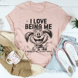 I Love Being Me Tee Heather Prism Peach / S Peachy Sunday T-Shirt