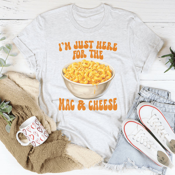 I’m Just Here For The Mac And Cheese Tee Peachy Sunday T-Shirt