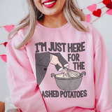 I'm Just Here For The Mashed Potatoes Sweatshirt Peachy Sunday T-Shirt