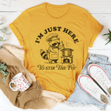 I’m Just Here To Stir The Pot Tee Mustard / S Peachy Sunday T-Shirt