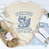 I'm Not Clumsy Just The Floor Hates Me Tee Soft Cream / S Peachy Sunday T-Shirt