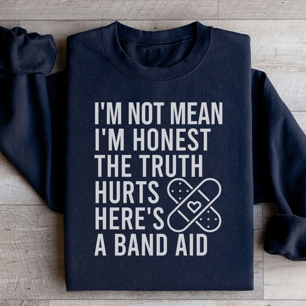 I'm Not Mean I'm Honest Sweatshirt Peachy Sunday T-Shirt