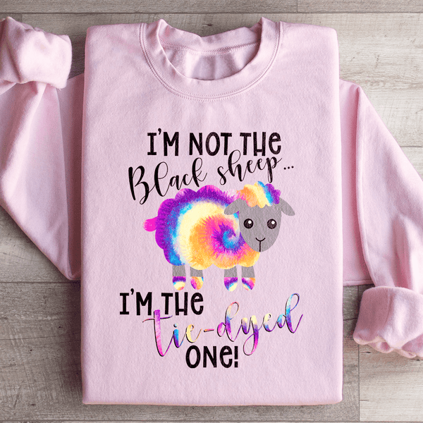 I'm The Tie-Dyed Sheep Sweatshirt Light Pink / S Peachy Sunday T-Shirt