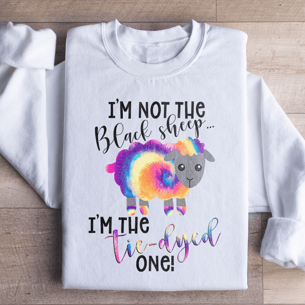 I'm The Tie-Dyed Sheep Sweatshirt White / S Peachy Sunday T-Shirt