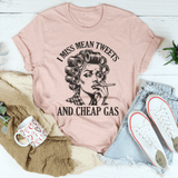 I Miss Mean Tweets And Cheap Gas Tee Heather Prism Peach / S Peachy Sunday T-Shirt