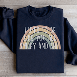 I Used To Be Like You All Sweatshirt Black / S Peachy Sunday T-Shirt