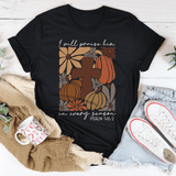 I Will Praise Him In Every Season Psalm 1462 Tee Black Heather / S Peachy Sunday T-Shirt