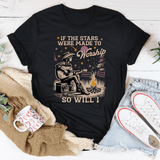 If The Stars Were Made To Worship To Will I Tee Black Heather / S Peachy Sunday T-Shirt