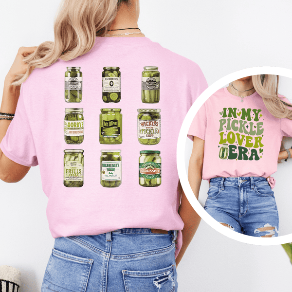 In My Pickle Lover Era Tee Pink / S Peachy Sunday T-Shirt