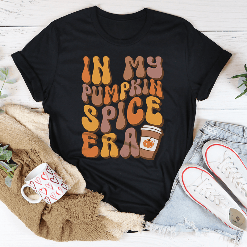 In My Pumpkin Spice Era Tee Black Heather / S Peachy Sunday T-Shirt