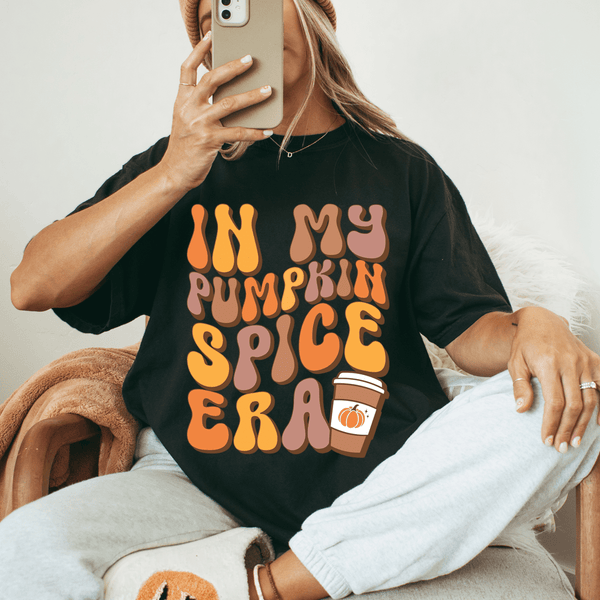 In My Pumpkin Spice Era Tee Black Heather / S Peachy Sunday T-Shirt