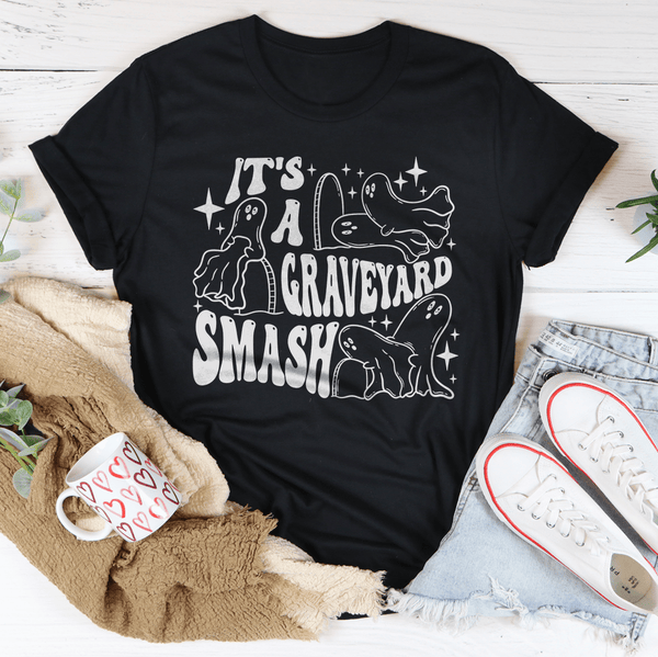 It's A Graveyard Smash Tee Black Heather / S Peachy Sunday T-Shirt