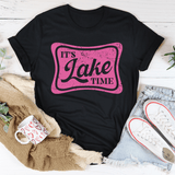 It's Lake Time Tee Black Heather / S Peachy Sunday T-Shirt