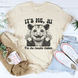 It's me Hi I'm The Trouble Maker Tee Soft Cream / S Peachy Sunday T-Shirt