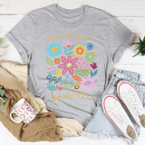 Let Kindness Bloom Tee Athletic Heather / S Peachy Sunday T-Shirt