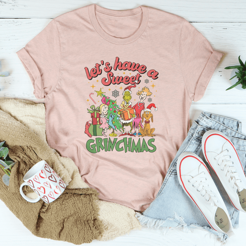 Let's Have A Sweet Grinchmas Tee Printify T-Shirt T-Shirt