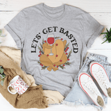 Lets' Get Basted Tee Athletic Heather / S Peachy Sunday T-Shirt