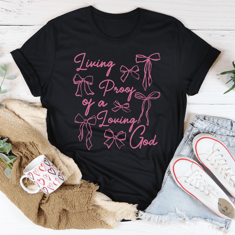 Living Proof Of A Loving Good Tee Black Heather / S Peachy Sunday T-Shirt