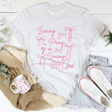 Living Proof Of A Loving Good Tee Peachy Sunday T-Shirt