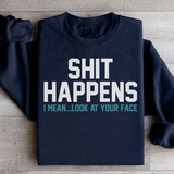 Look At Your Face Sweatshirt Black / S Peachy Sunday T-Shirt