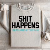 Look At Your Face Sweatshirt Sand / S Peachy Sunday T-Shirt