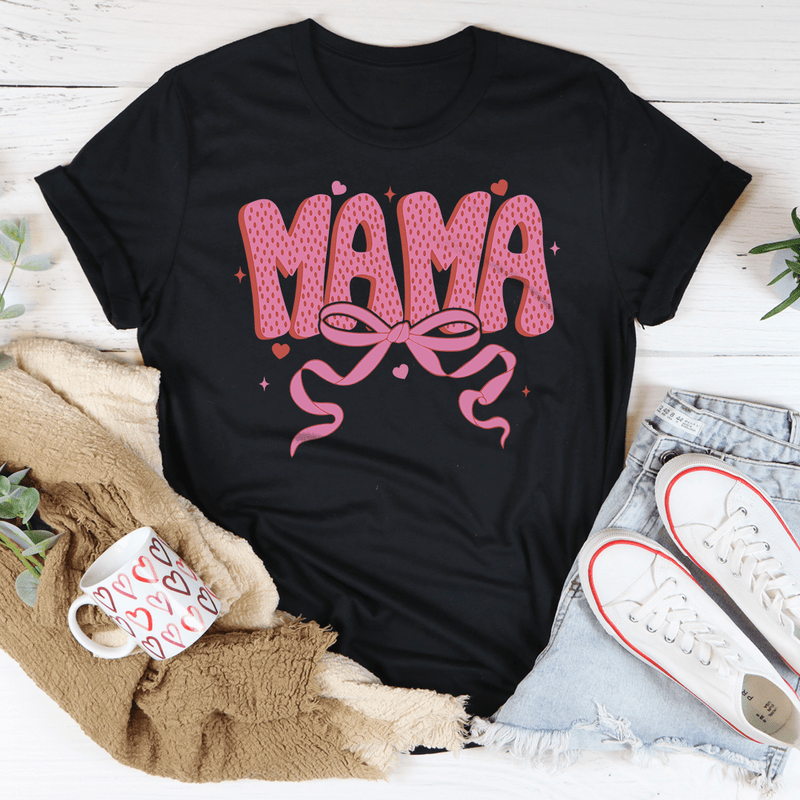 Mama Tee Black Heather / S Peachy Sunday T-Shirt