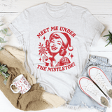 Meet Me Under The Mistletoe Tee Ash / S Peachy Sunday T-Shirt