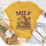 Milf Man I Love Frogs Tee Mustard / S Peachy Sunday T-Shirt