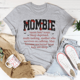 Mombie Noun Definition Tee Athletic Heather / S Peachy Sunday T-Shirt