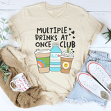 Multiple Drinks At Once Club Tee Soft Cream / S Peachy Sunday T-Shirt