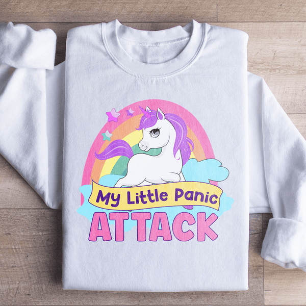 My Little Panic Attack Sweatshirt White / S Peachy Sunday T-Shirt