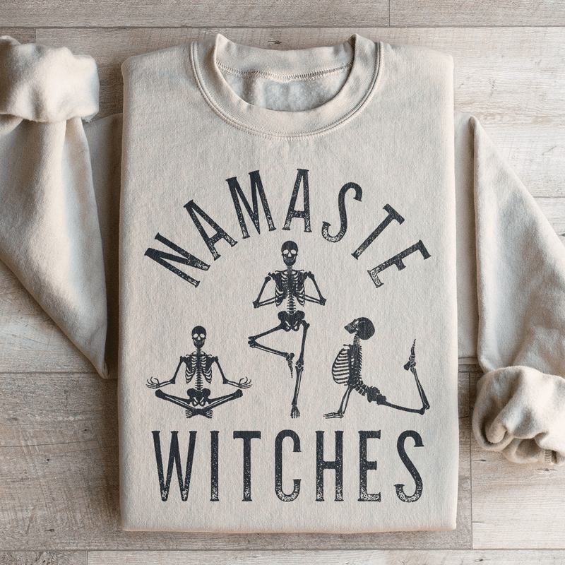 Namaste Witches Sweatshirt Sand / S Peachy Sunday T-Shirt