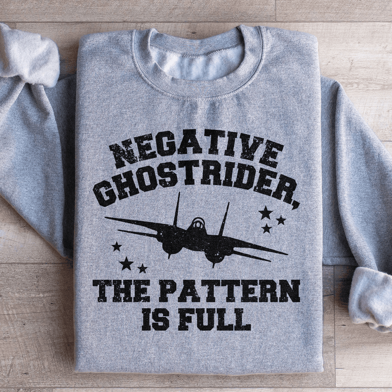 Negative Ghostrider Sweatshirt Sport Grey / S Peachy Sunday T-Shirt