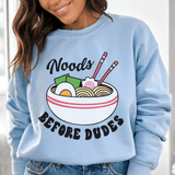 Noods Before Dudes Sweatshirt Light Blue / S Peachy Sunday T-Shirt