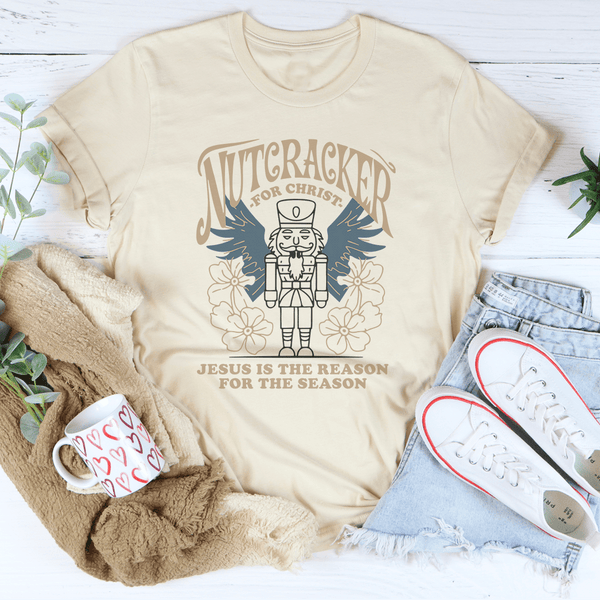 Nutcracker For Christ Tee Soft Cream / S Peachy Sunday T-Shirt