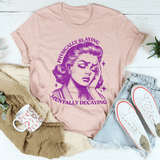 Physically Slaying Mentally Decaying Tee Heather Prism Peach / S Peachy Sunday T-Shirt