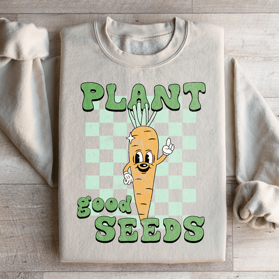 Plant Good Seeds Sweatshirt Sand / S Peachy Sunday T-Shirt