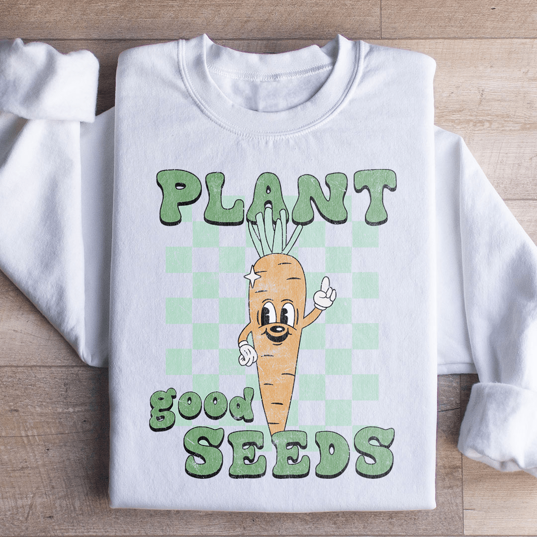 Plant Good Seeds Sweatshirt White / S Peachy Sunday T-Shirt