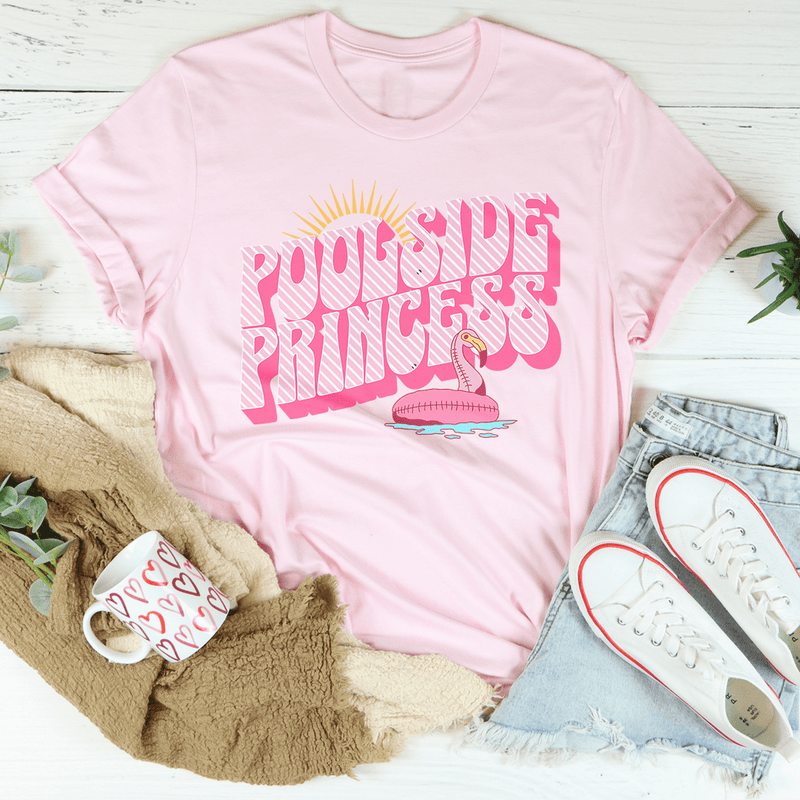 Poolside Princess Tee Pink / S Peachy Sunday T-Shirt